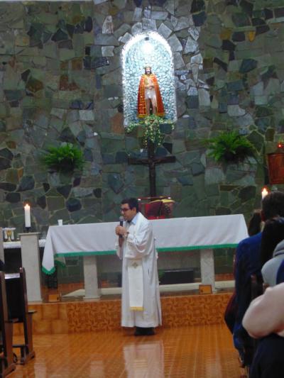 Aconteceu na noite desta sexta (05/08) o encerramento do TrÃ­duo em louvor ao Bom Jesus em Campo Mendes